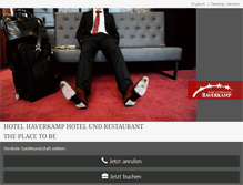 Tablet Screenshot of hotel-haverkamp.de